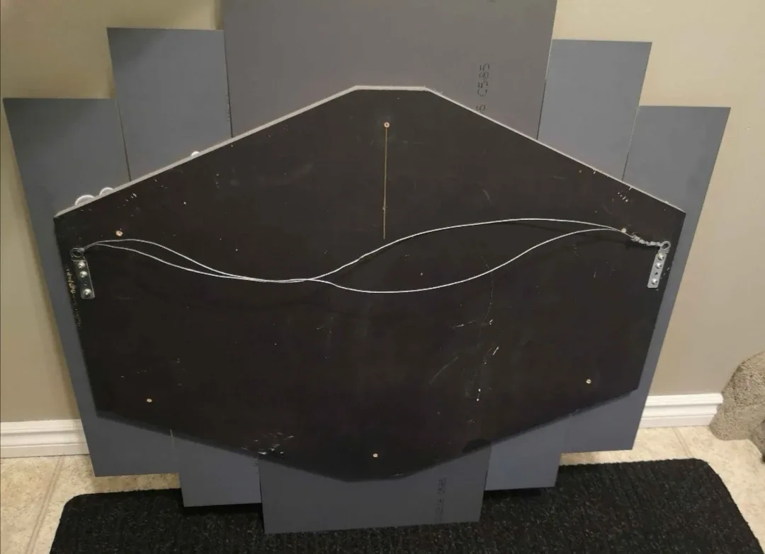 Large Decorative Mirror image indicator(6)