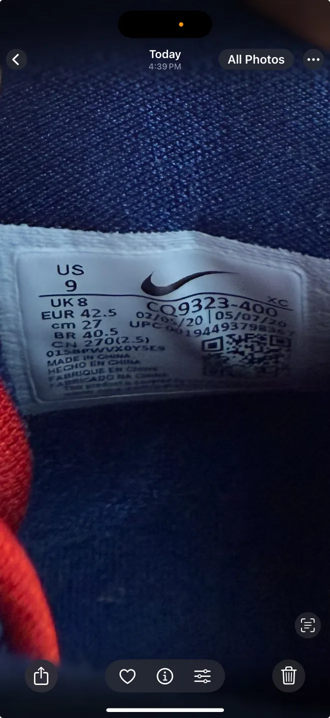 Nike Kyrie 4 Independence Day Size 9 image indicator(5)