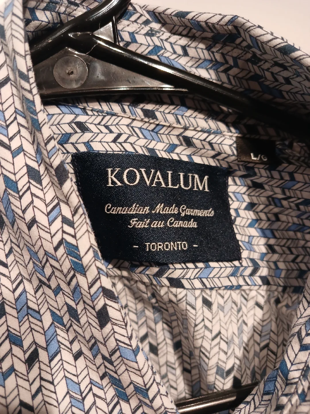 KOVALUM L/G Short Sleeve Shirt - Toronto Made thumbnail