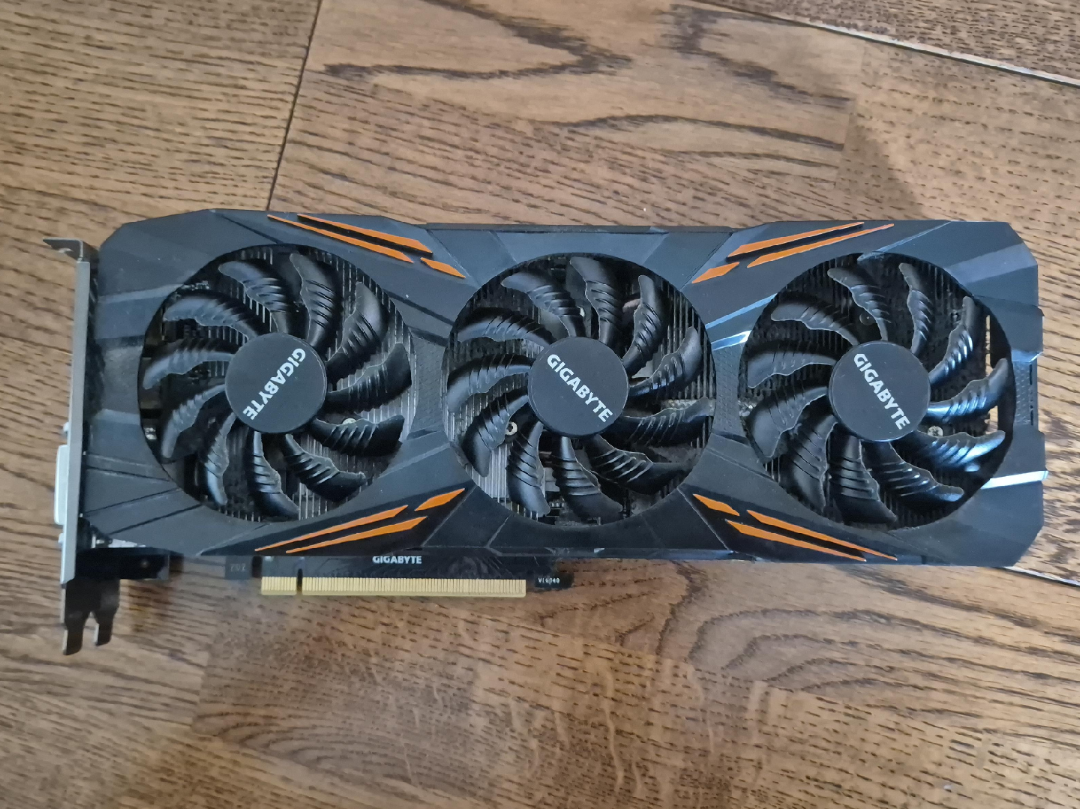 Gigabyte 1080 Graphics Card (GPU)