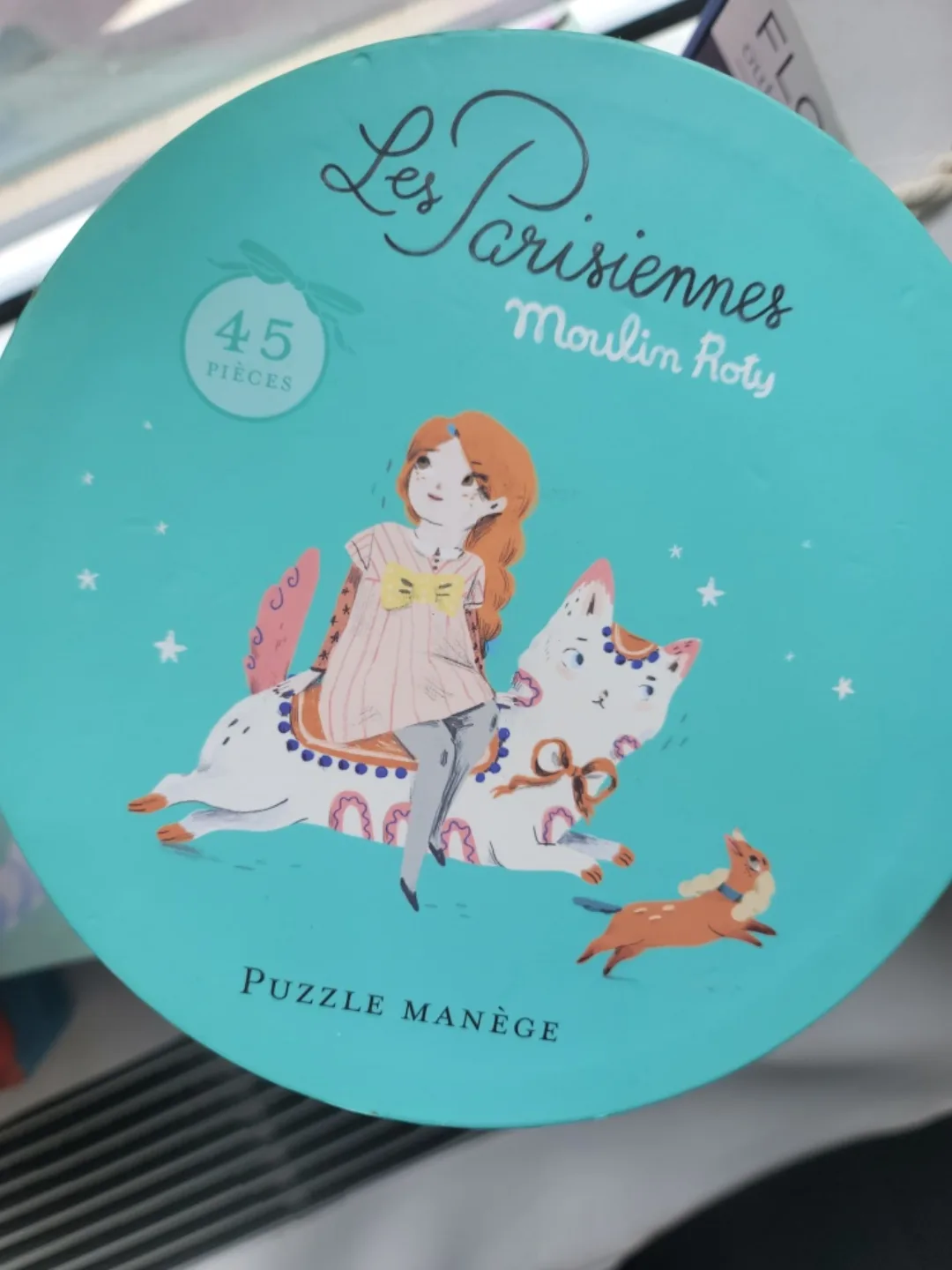 Moulin Roty Les Parisiennes Puzzle Manège 45 Pieces thumbnail