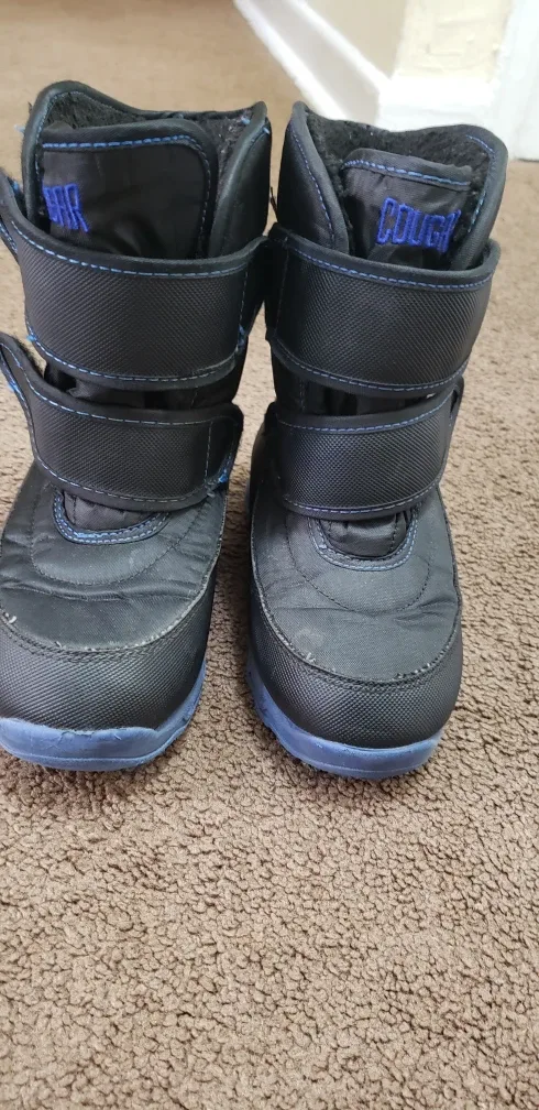 Cougar Kids' Black Winter Boots - Size 12 thumbnail