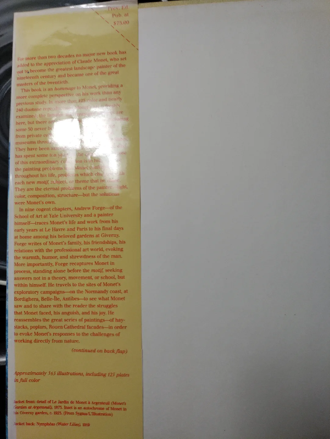 Monet by Robert Gordon and Andrew Forge Book image indicator(2)