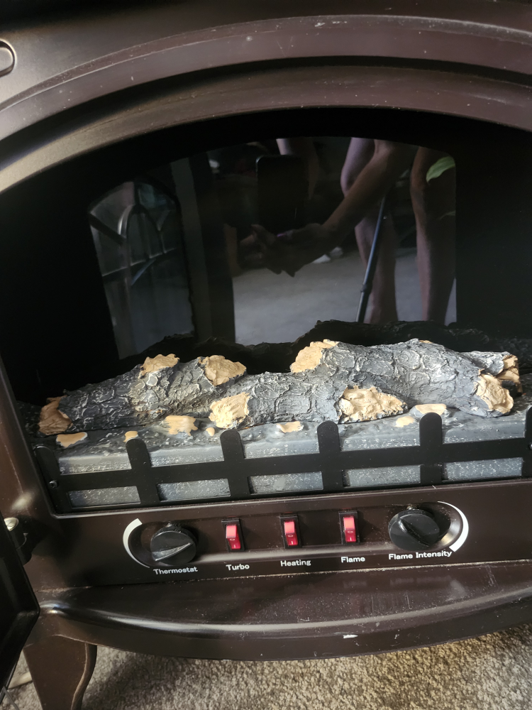 Antique Electric Fireplace Heater - photo 2
