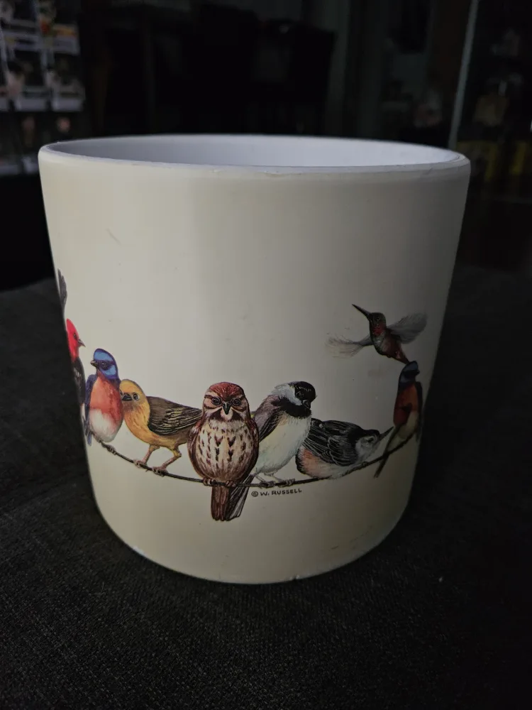 W. Russell Bird Design Planter 6" tall, 6" wide image indicator(4)