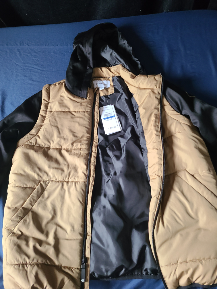 NWT Boys Calvin Klein Jacket - Size XLTG/XG (18/20) - photo 3
