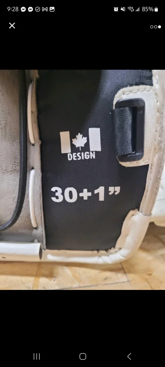Brian's Air Pac Goalie Pads - 30+1" image indicator(3)