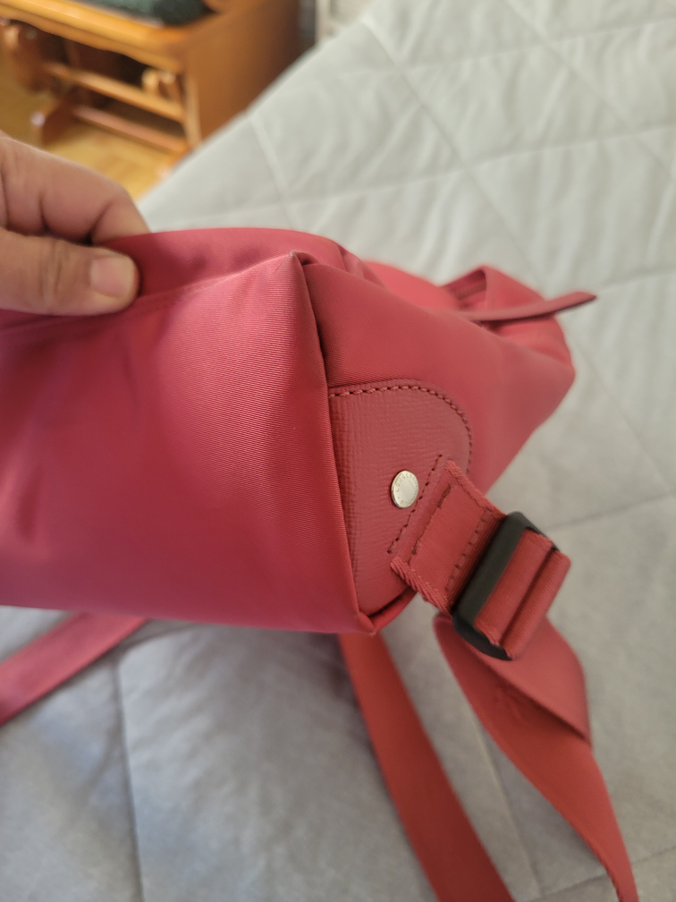 Longchamp Backpack Roseau Red Small - photo 4