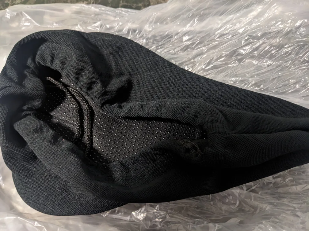 Black Bike Seat Cover image indicator(3)