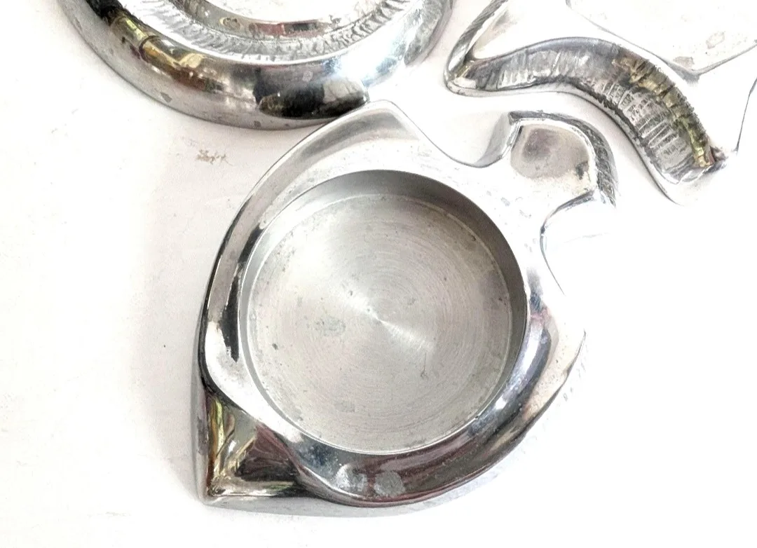 Partylite Tealight Candle Holders ~ Pewter Tone image indicator(7)