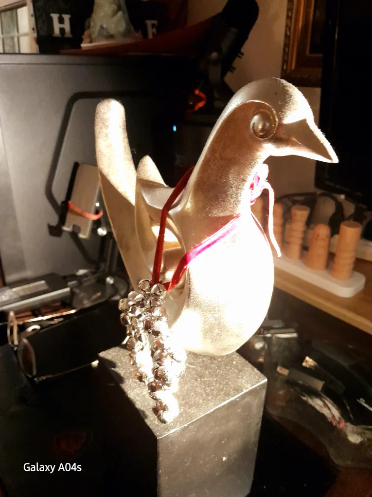 Silver Decorative Duck Figurine+🥕 image indicator(4)