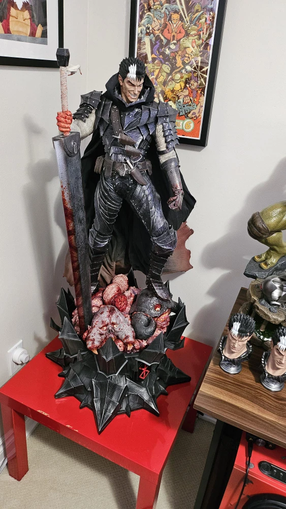 Berserk Guts Statue