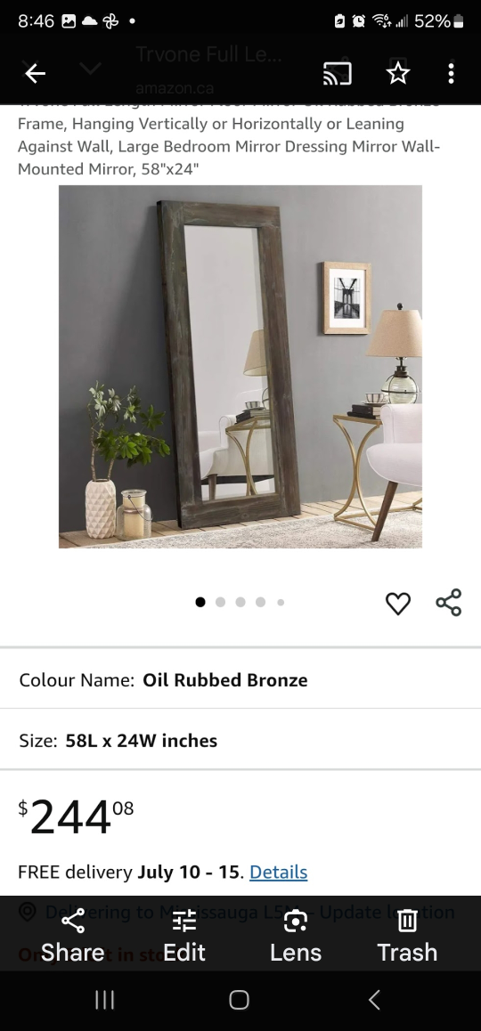 ikea big mirror - photo 4