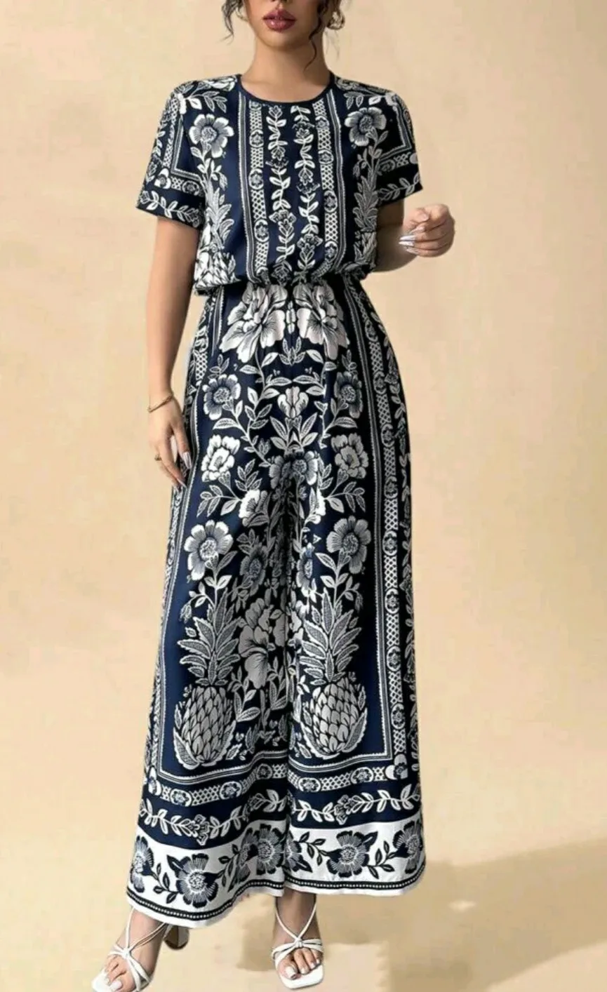 Floral Print Jumpsuit thumbnail