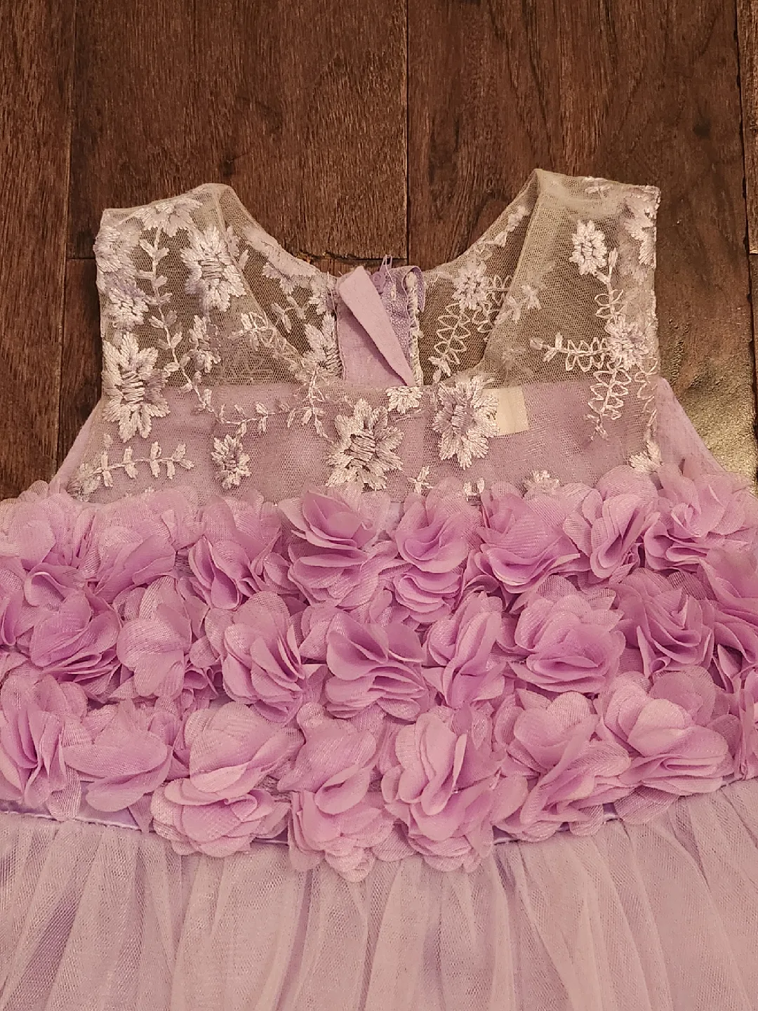 Lilac Flower Girl Dress - Size 3Y image indicator(2)
