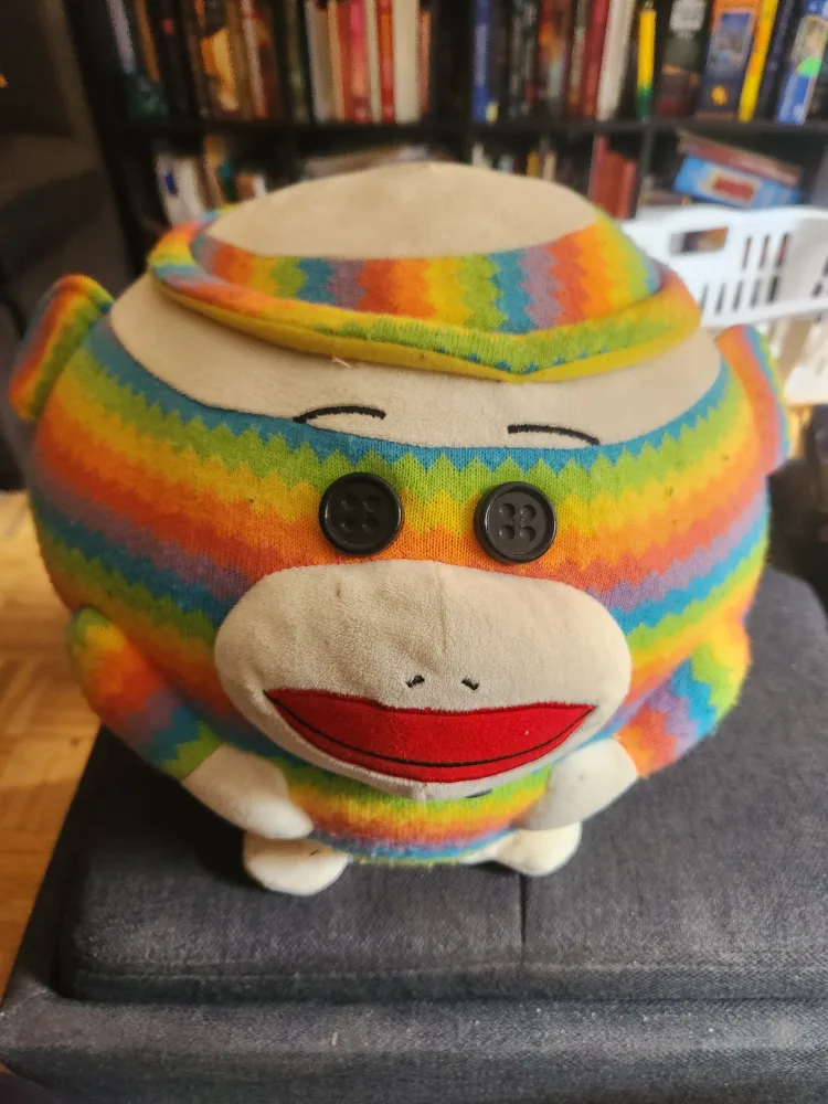 Colourful Monkey Stuffie 🥕 image indicator(2)