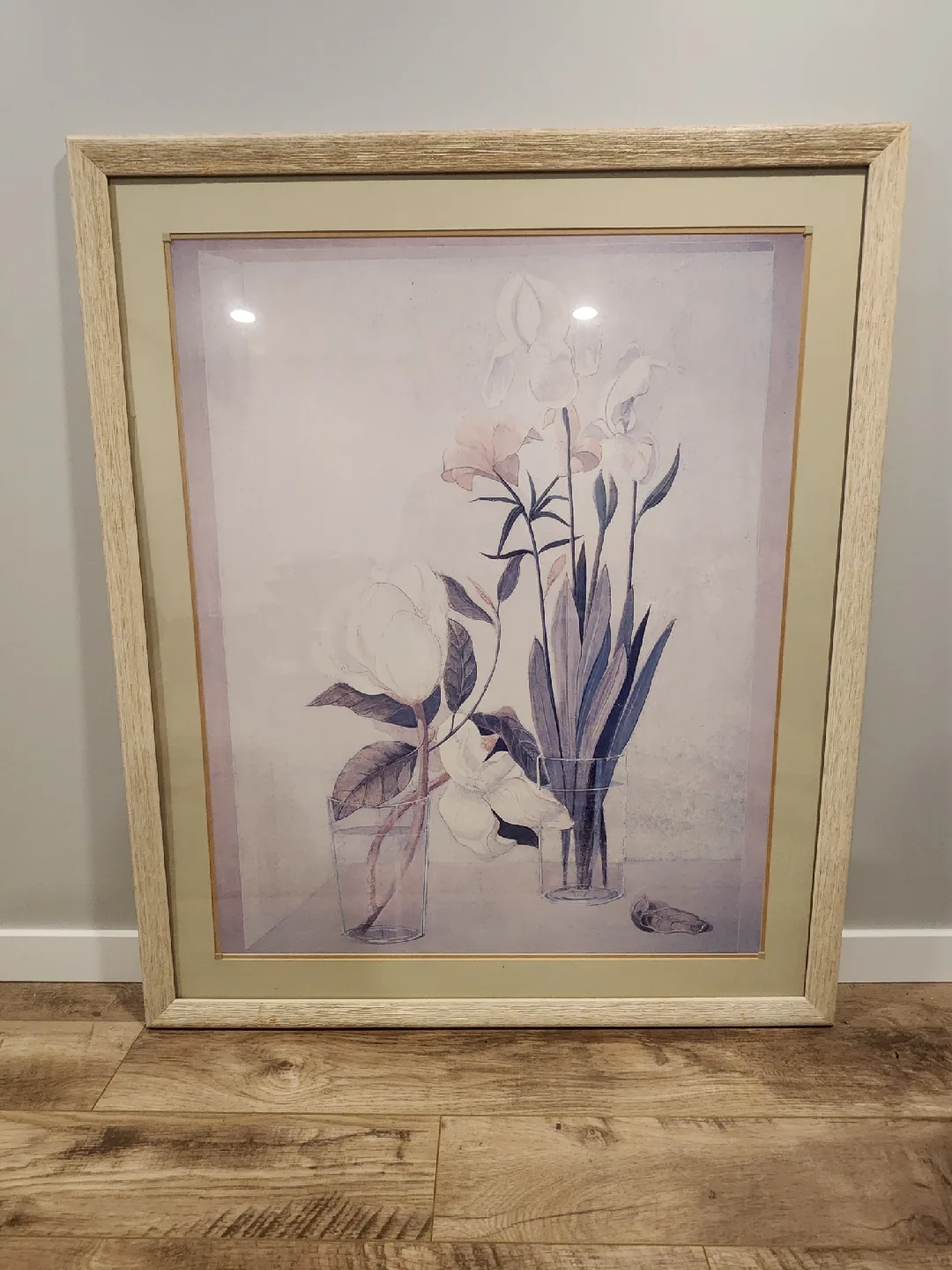 Framed Floral Print
