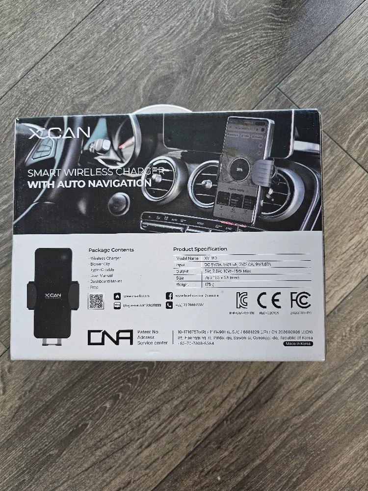 XCAN Smart Wireless Charger w/ Auto Navigation image indicator(7)