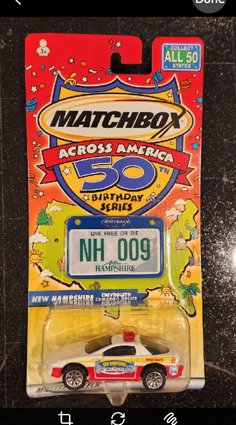 Matchbox Across America 50th Birthday Series - New Hampshire