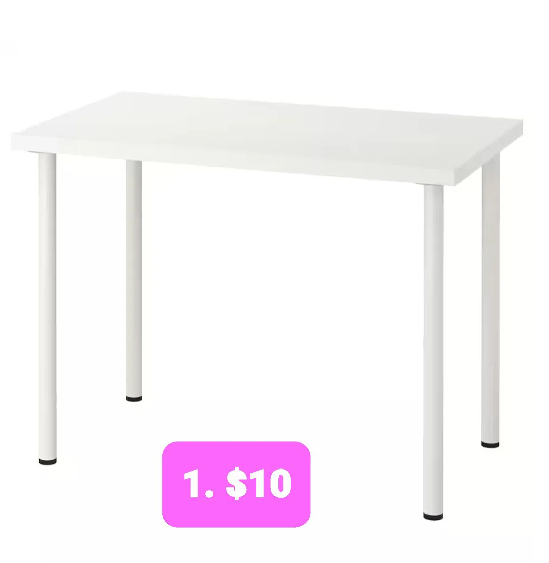 IKEA White Table - Great Condition! thumbnail