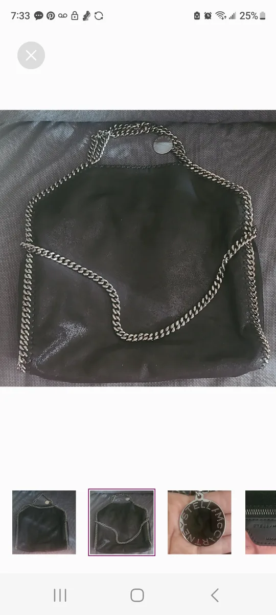 Stella McCartney Black Falabella Bag image indicator(2)