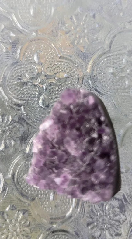 🥕 Trio Pieces Amethyst Geode Crystal Cluster image indicator(3)