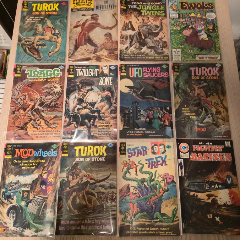 70s/80s comic books.200 books.  Marvel, dc, gold key, charlton image indicator(6)