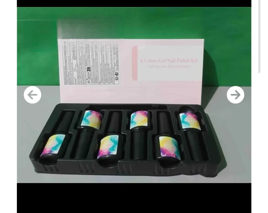 New Gel Nail Polish Kit – Various Colors thumbnail