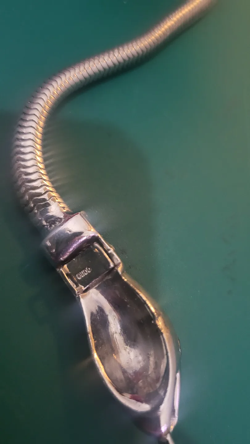 Vintage Snake Jewellery Set: Necklace, Bracelet, Earrings image indicator(3)