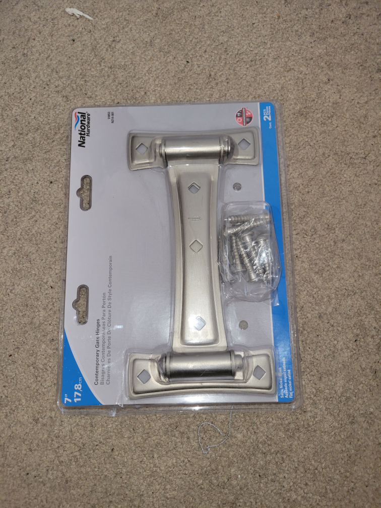 National Hardware 7" Contemporary Gate Hinges