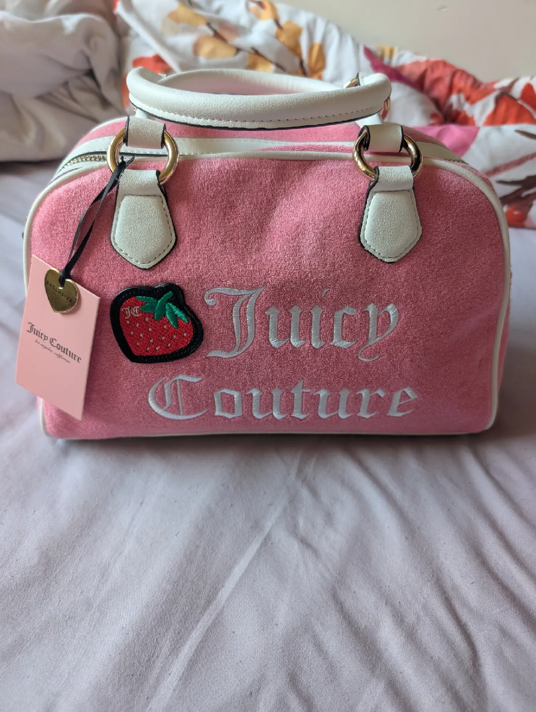 juicy couture strawberry bag thumbnail