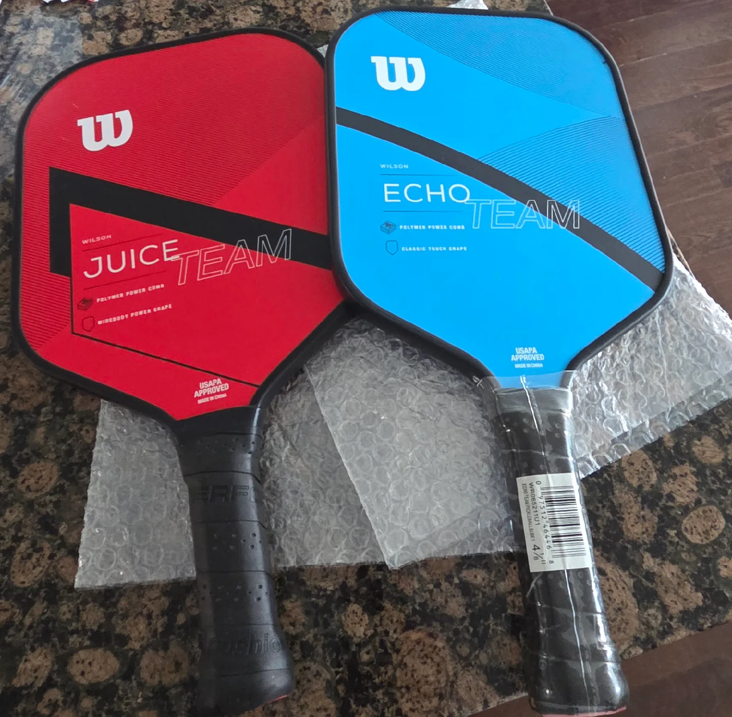 Wilson Juice Team & Echo Team Pickleball Paddles thumbnail
