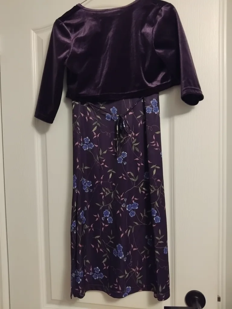 Floral Dress with Bolero Jacket image indicator(3)
