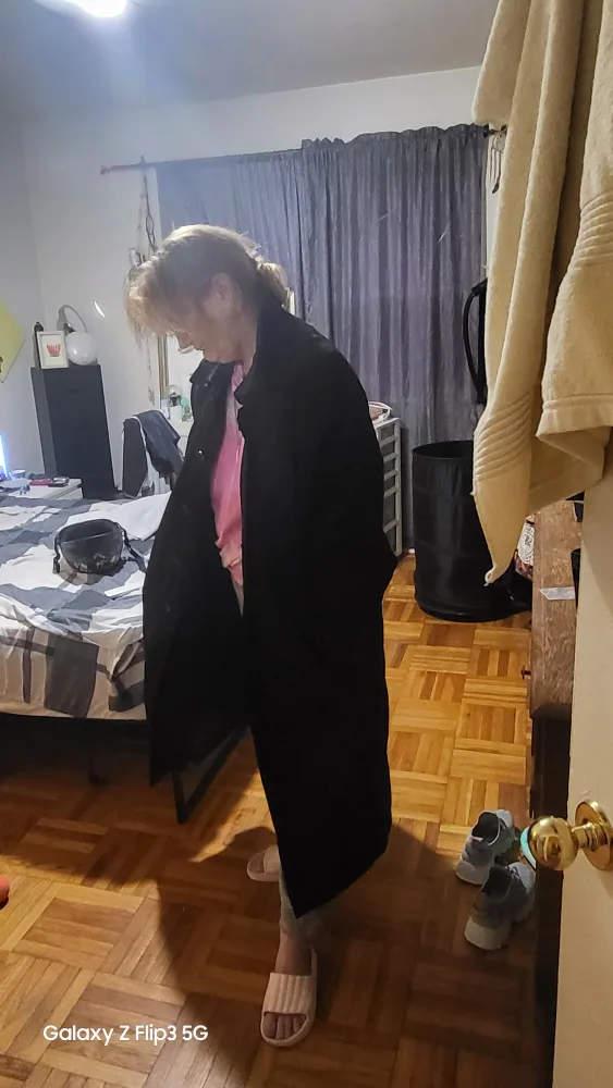 🥕London Fog Black Coat Size 44 image indicator(5)