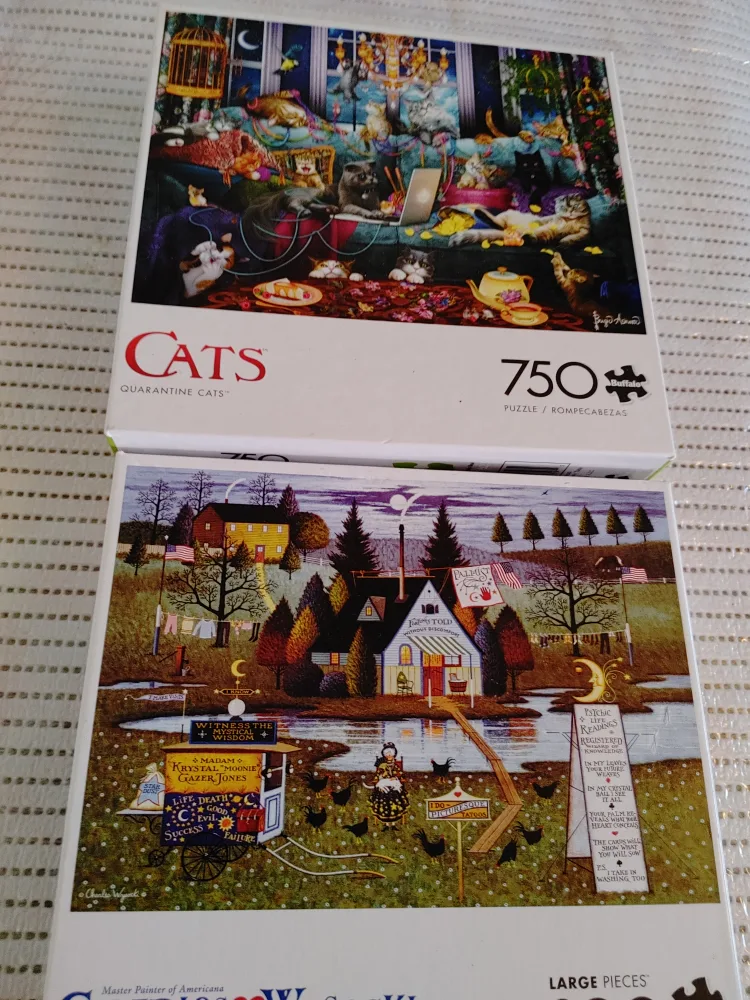 Buffalo Games Puzzles: Cats & Americana thumbnail
