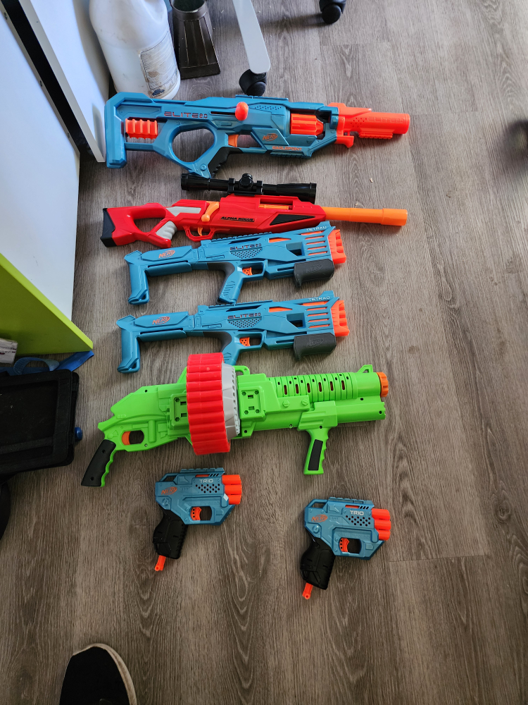 Nerf Elite 2.0 & Alpha Rogue Lot