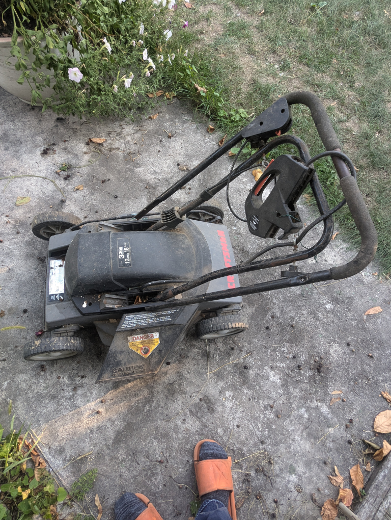 Used Lawn Mower and Chairs - photo 3