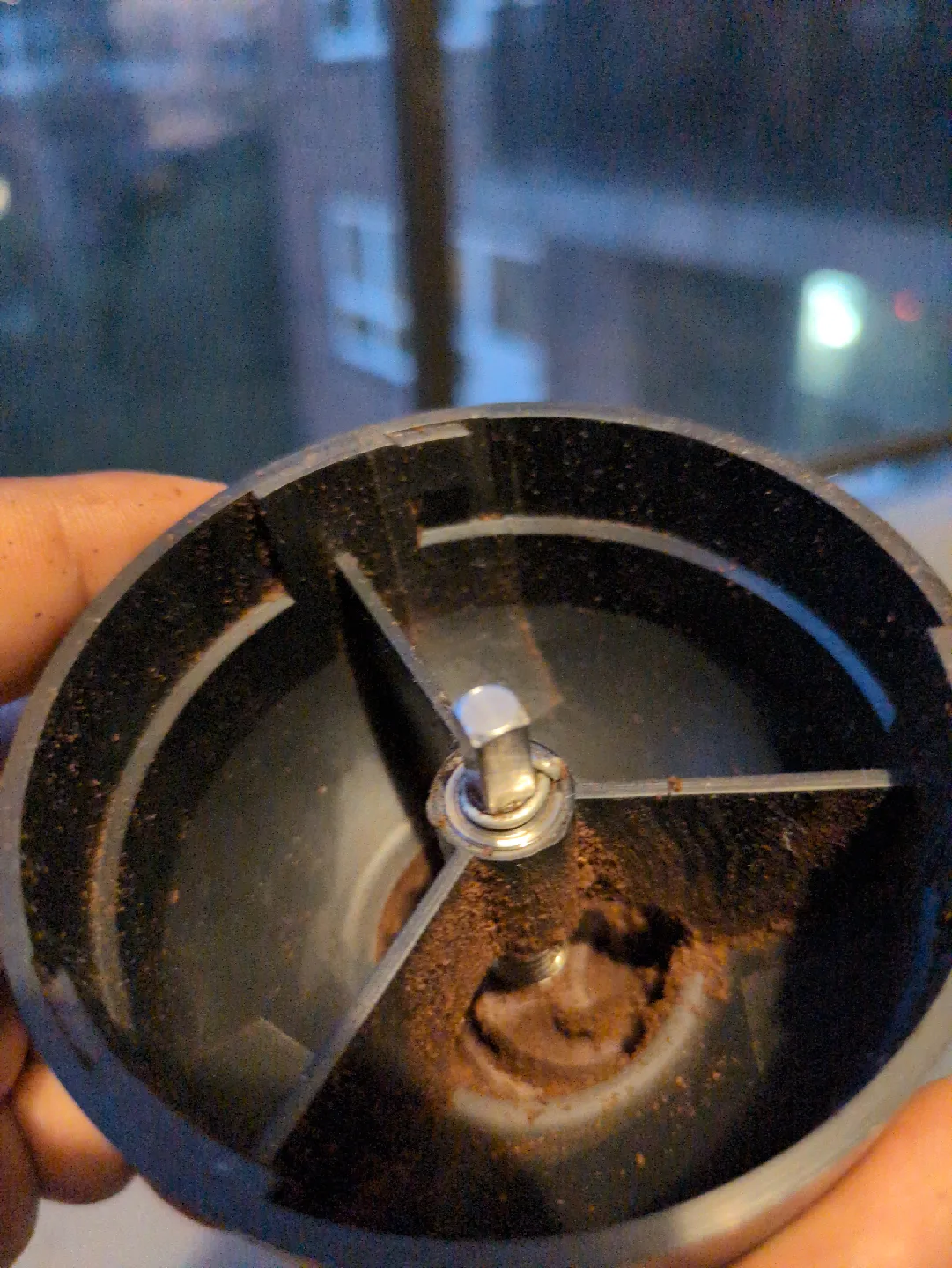 Portable Burr Coffee Grinder Ceramic image indicator(4)