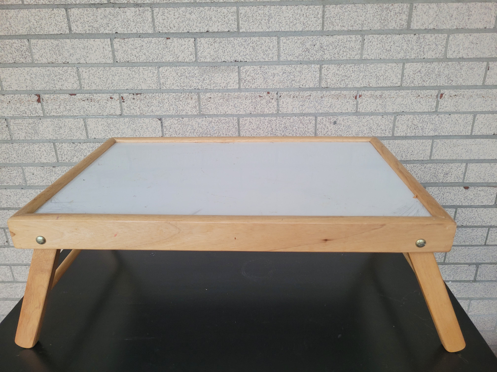 Wooden Bed Tray Table 🥕