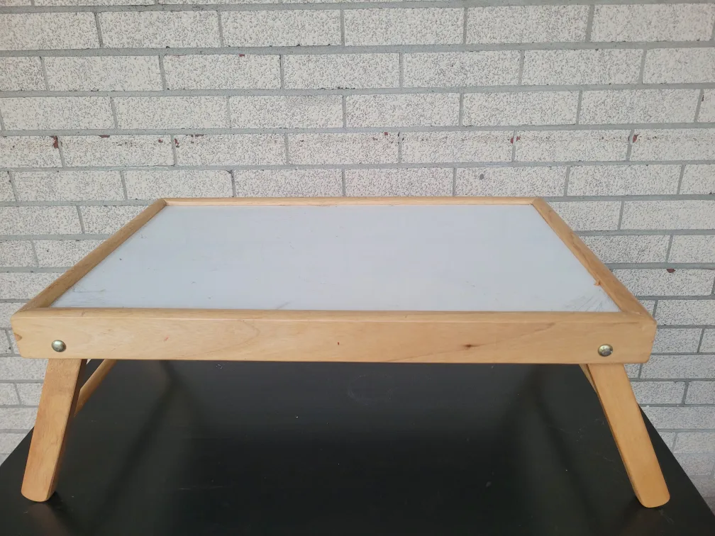 Wooden Bed Tray Table 🧡 Bingo thumbnail