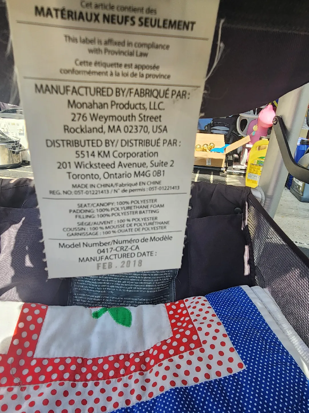 Fully loaded UPPAbaby Cruz Stroller with Accessories image indicator(9)