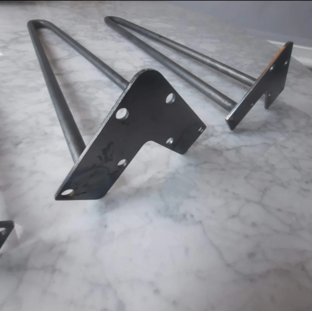 All 3 Steel Hairpin Table Legs (16 inch) - Heavy Duty image indicator(2)