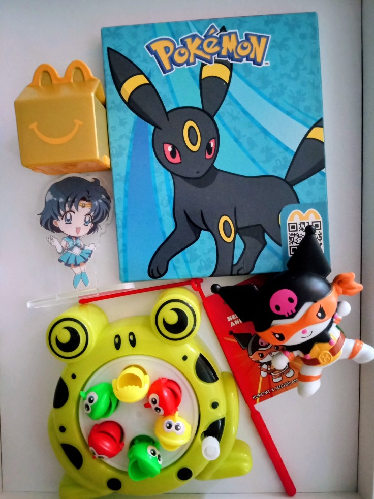 McDonald's Toys: Sailor Mercury, Kuromi, Pokemon