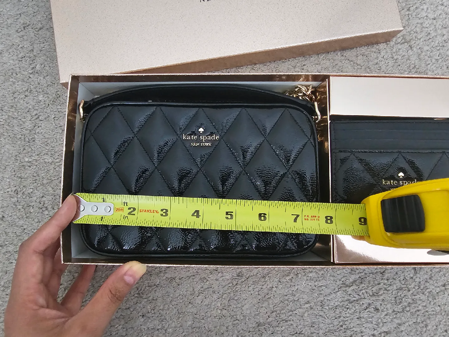 BNIB Kate Spade bag with Card holder set image indicator(7)