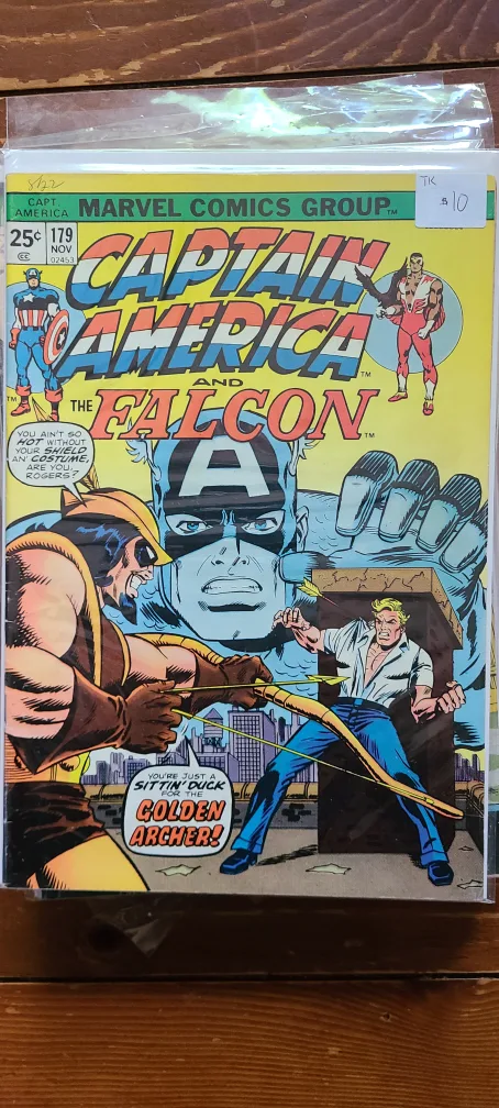 Captain America and Falcon #179 thumbnail