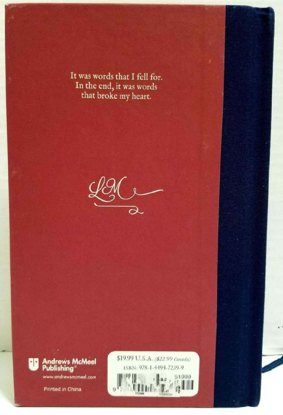 📚Lang Leav Memories Hardcover Poem Book📚 - photo 5