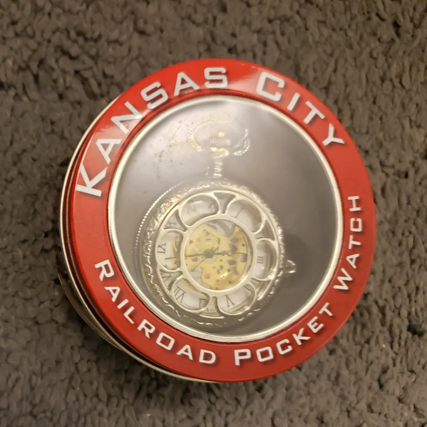 Kansas City Railroad Pocket Watch thumbnail