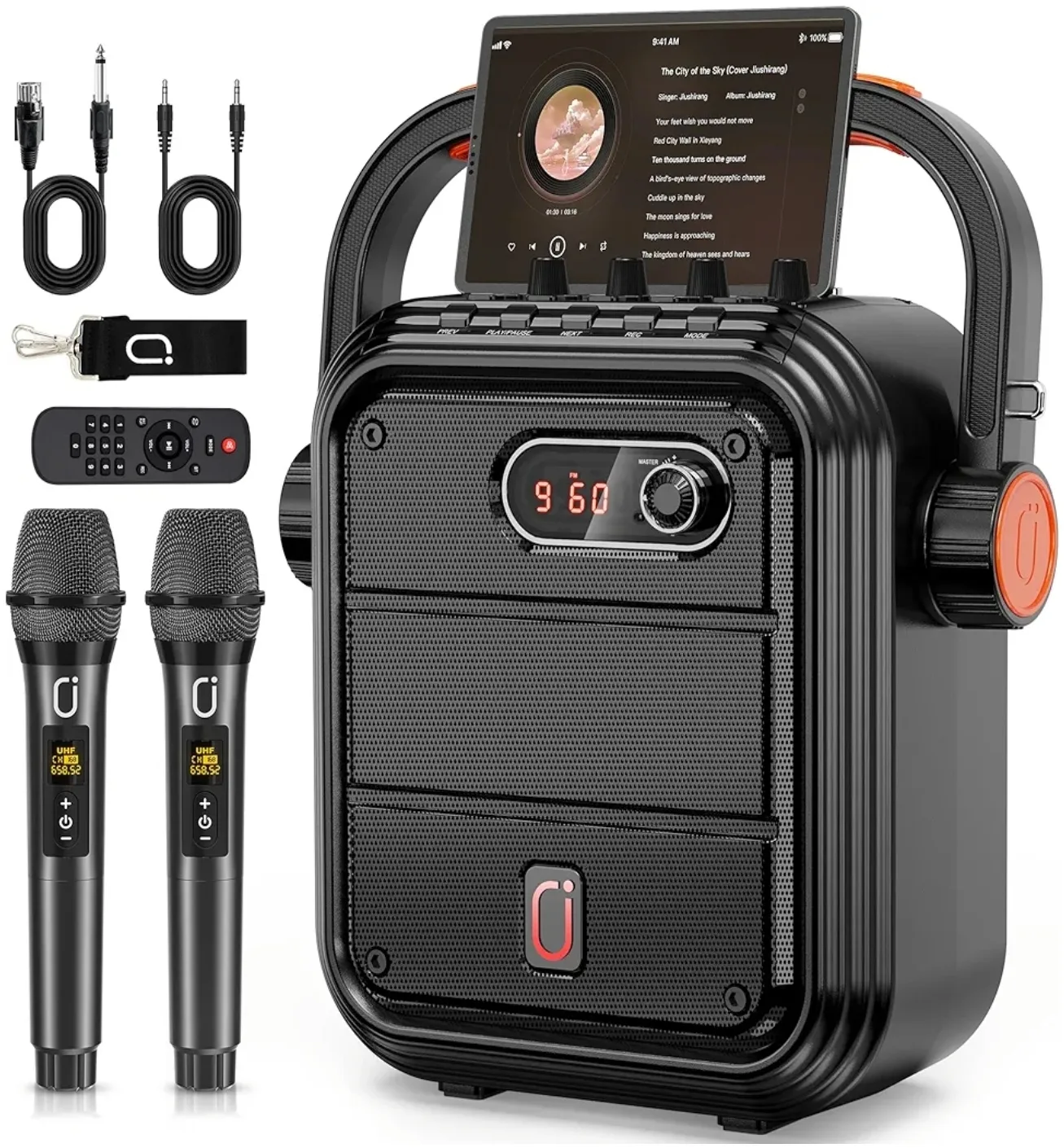 JYX-66BT Karaoke Machine Portable Speaker thumbnail