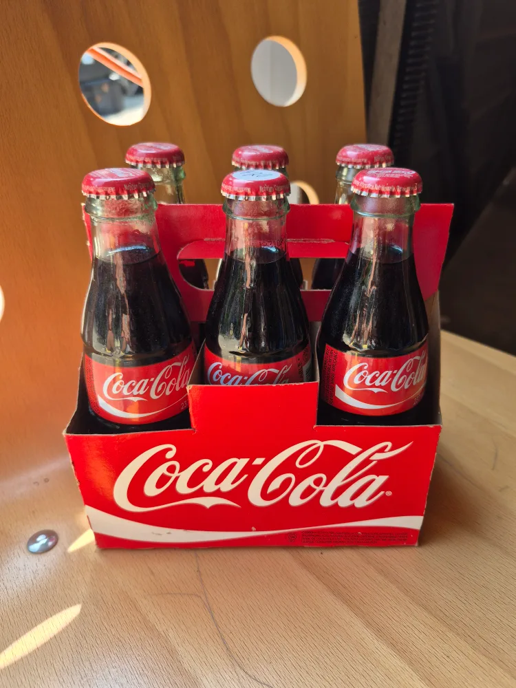 Coca-Cola 237 mL Bottles - Six Pack, vintage thumbnail