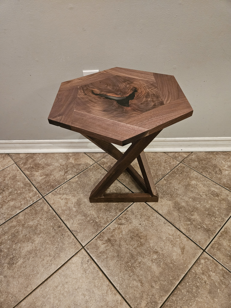 Walnut Accent Table